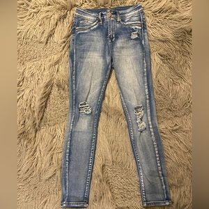 YMI Distressed Skinny Jeans